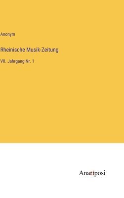 bokomslag Rheinische Musik-Zeitung