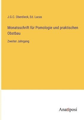 bokomslag Monatsschrift für Pomologie und praktischen Obstbau