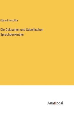 bokomslag Oskischen und Sabellischen Sprachdenkmäler
