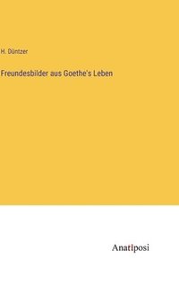 bokomslag Freundesbilder aus Goethe's Leben