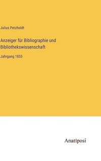bokomslag Anzeiger fr Bibliographie und Bibliothekswissenschaft