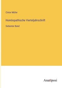 bokomslag Homoeopathische Vierteljahrschrift