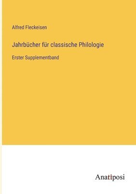 Jahrbucher fur classische Philologie 1