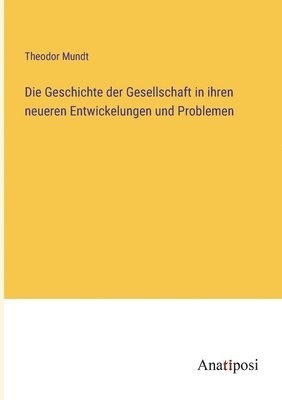 bokomslag Geschichte der Gesellschaft in ihren neueren Entwickelungen und Problemen