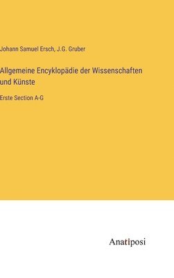 bokomslag Allgemeine Encyklopdie der Wissenschaften und Knste