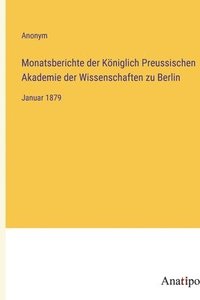 bokomslag Monatsberichte der Kniglich Preussischen Akademie der Wissenschaften zu Berlin