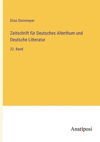 bokomslag Zeitschrift für Deutsches Alterthum und Deutsche Litteratur