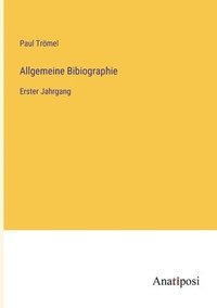 bokomslag Allgemeine Bibiographie