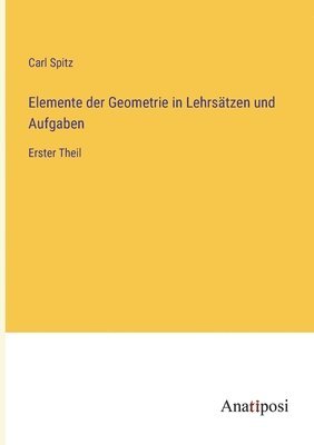 Carl Spitz - Elemente der Geometrie in Lehrsätzen und Aufgaben, Häftad