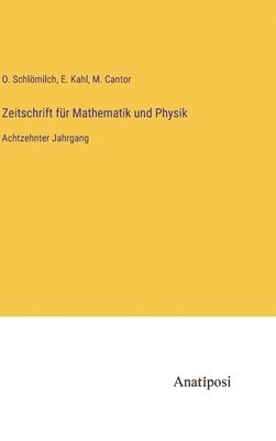 bokomslag Zeitschrift fr Mathematik und Physik