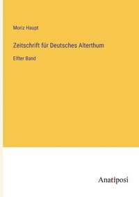 bokomslag Zeitschrift für Deutsches Alterthum
