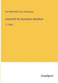bokomslag Zeitschrift für Deutsches Alterthum