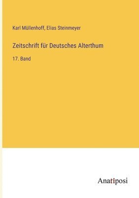 bokomslag Zeitschrift fur Deutsches Alterthum