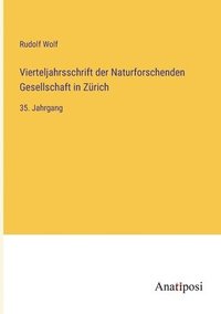 bokomslag Vierteljahrsschrift der Naturforschenden Gesellschaft in Zrich