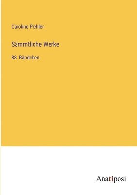bokomslag Sämmtliche Werke