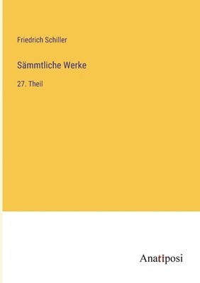 bokomslag Sämmtliche Werke