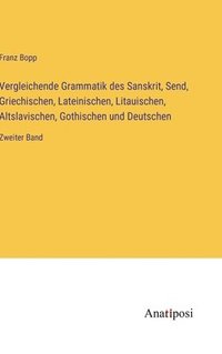 bokomslag Vergleichende Grammatik des Sanskrit, Send, Griechischen, Lateinischen, Litauischen, Altslavischen, Gothischen und Deutschen