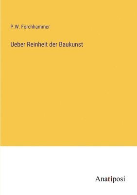 Ueber Reinheit der Baukunst 1