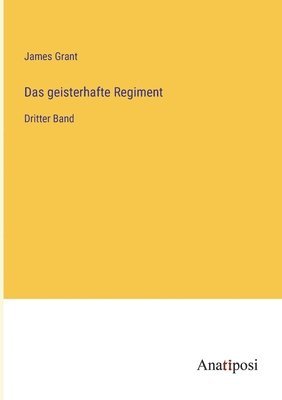 bokomslag geisterhafte Regiment