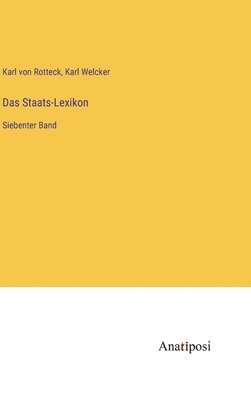 bokomslag Das Staats-Lexikon: Siebenter Band