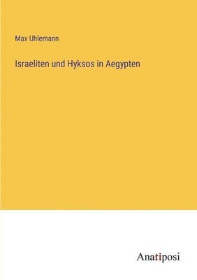 bokomslag Israeliten und Hyksos in Aegypten