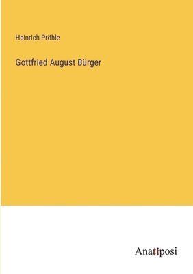 Gottfried August Brger 1