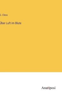 bokomslag Über Luft im Blute