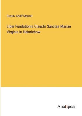 bokomslag Liber Fundationis Claustri Sanctae Mariae Virginis in Heinrichow
