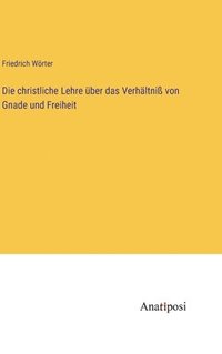 bokomslag christliche Lehre über das Verhältniß von Gnade und Freiheit