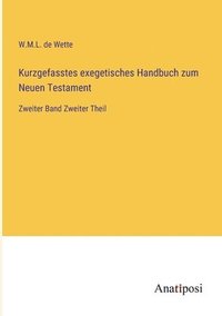 bokomslag Kurzgefasstes exegetisches Handbuch zum Neuen Testament