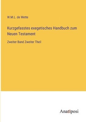 Kurzgefasstes exegetisches Handbuch zum Neuen Testament 1