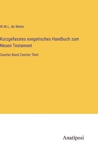 bokomslag Kurzgefasstes exegetisches Handbuch zum Neuen Testament