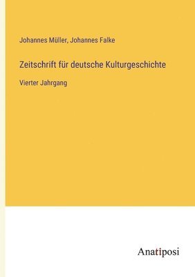 Zeitschrift fr deutsche Kulturgeschichte 1