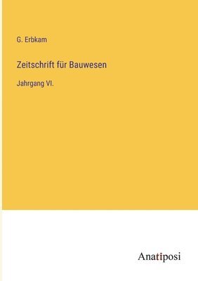 bokomslag Zeitschrift für Bauwesen