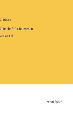 bokomslag Zeitschrift für Bauwesen