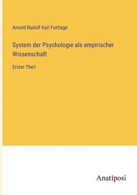 bokomslag System der Psychologie als empirischer Wissenschaft