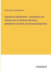 bokomslag Synodicon Herbipolense - Geschichte und Statuten der im Bisthum Wrzburg gehaltenen Concilien und Dioecesansynoden