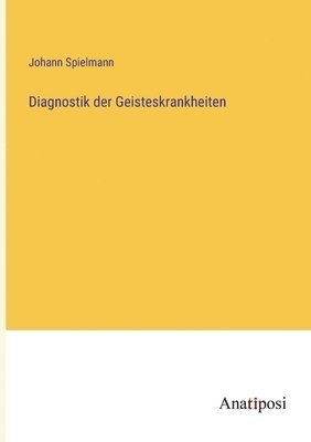 bokomslag Diagnostik der Geisteskrankheiten