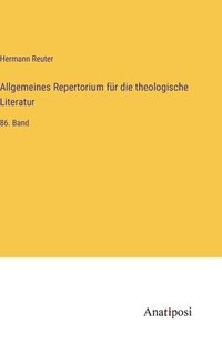 bokomslag Allgemeines Repertorium fr die theologische Literatur