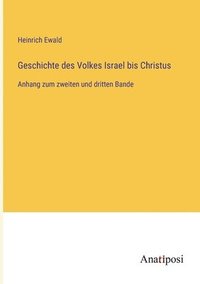 bokomslag Geschichte des Volkes Israel bis Christus
