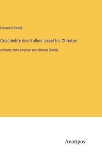 bokomslag Geschichte des Volkes Israel bis Christus