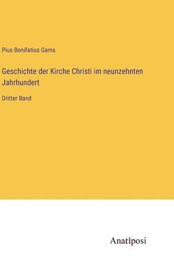 bokomslag Geschichte der Kirche Christi im neunzehnten Jahrhundert