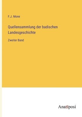 bokomslag Quellensammlung der badischen Landesgeschichte