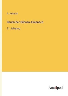 bokomslag Deutscher Bhnen-Almanach