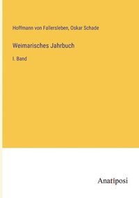 bokomslag Weimarisches Jahrbuch