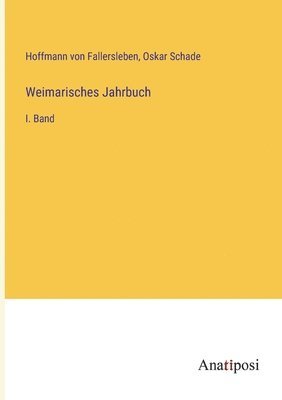 Weimarisches Jahrbuch 1