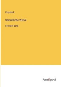 bokomslag Sämmtliche Werke