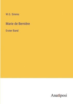 bokomslag Marie de Bernire