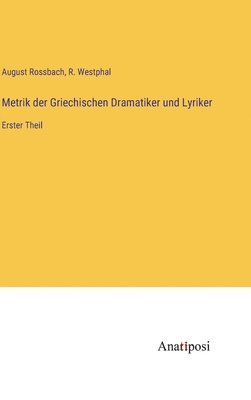 bokomslag Metrik der Griechischen Dramatiker und Lyriker