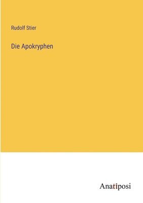 Rudolf Stier - Apokryphen, Häftad